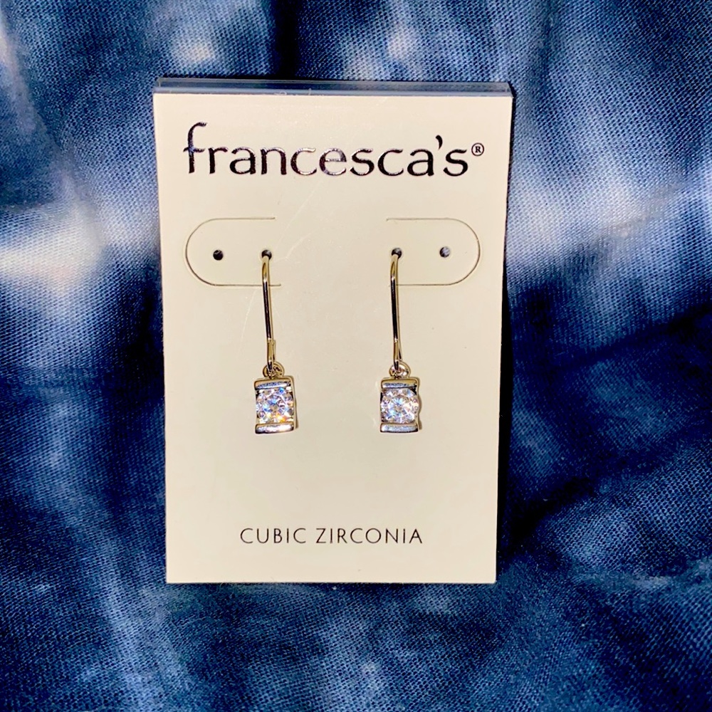 CZ Dangle Earrings!